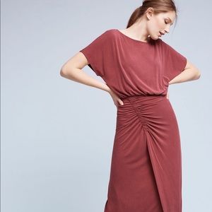Etta Ruched MIDI Dress by Moulinette Souers